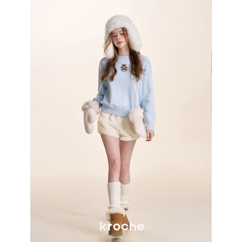 KROCHE ハイウエスト パンツ KB4587