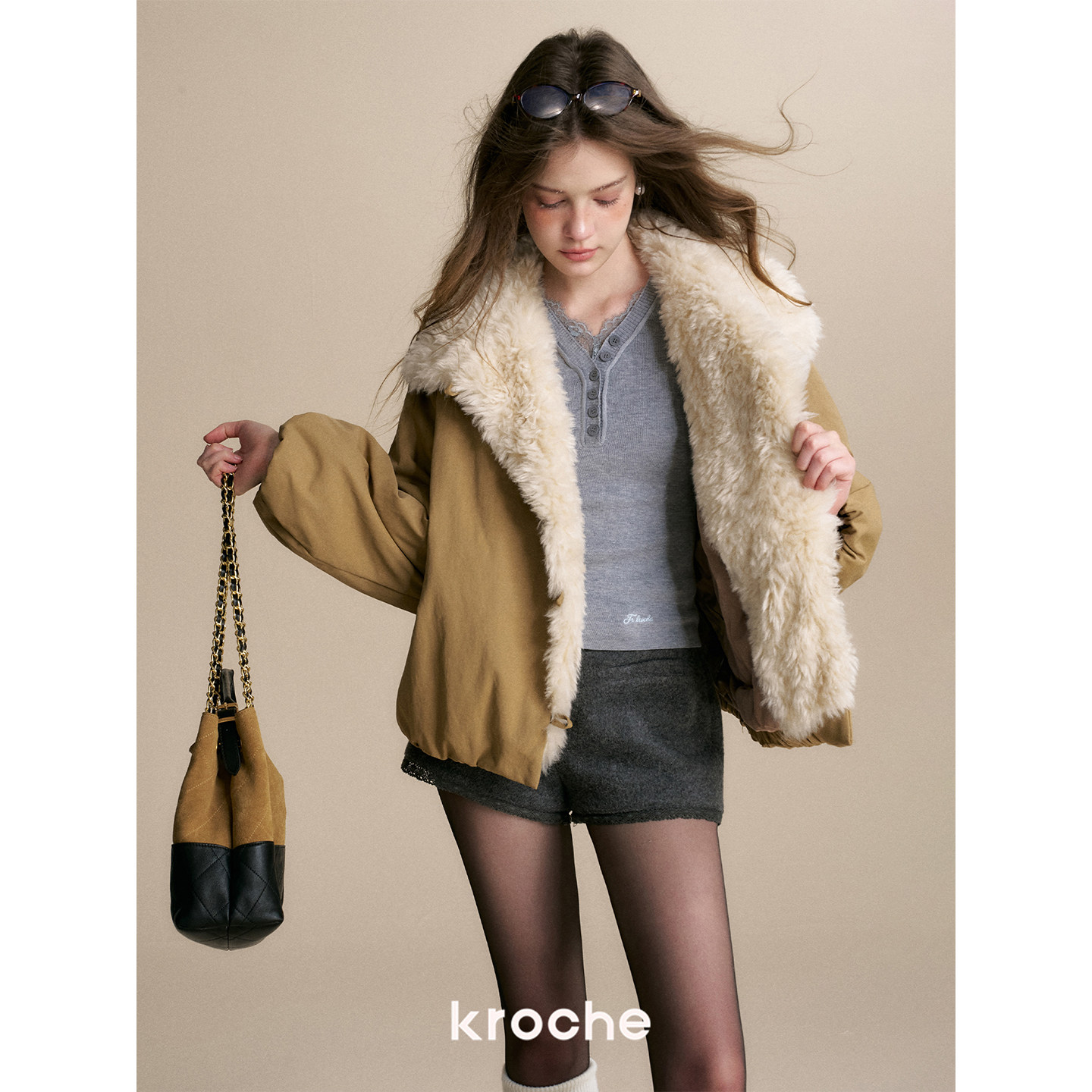 KROCHE レース パンツ KLC8032