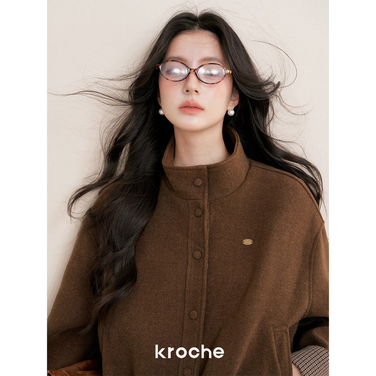 KROCHE チェック コート KZQ9010
