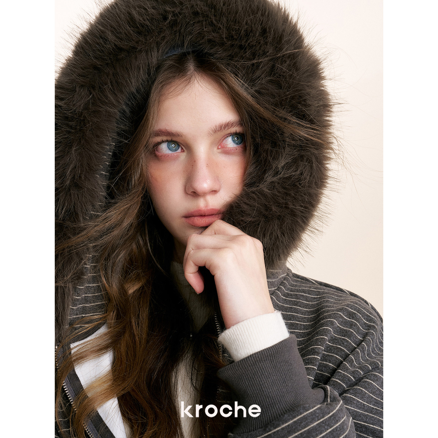 KROCHE ストライプ ワイド セットアップ