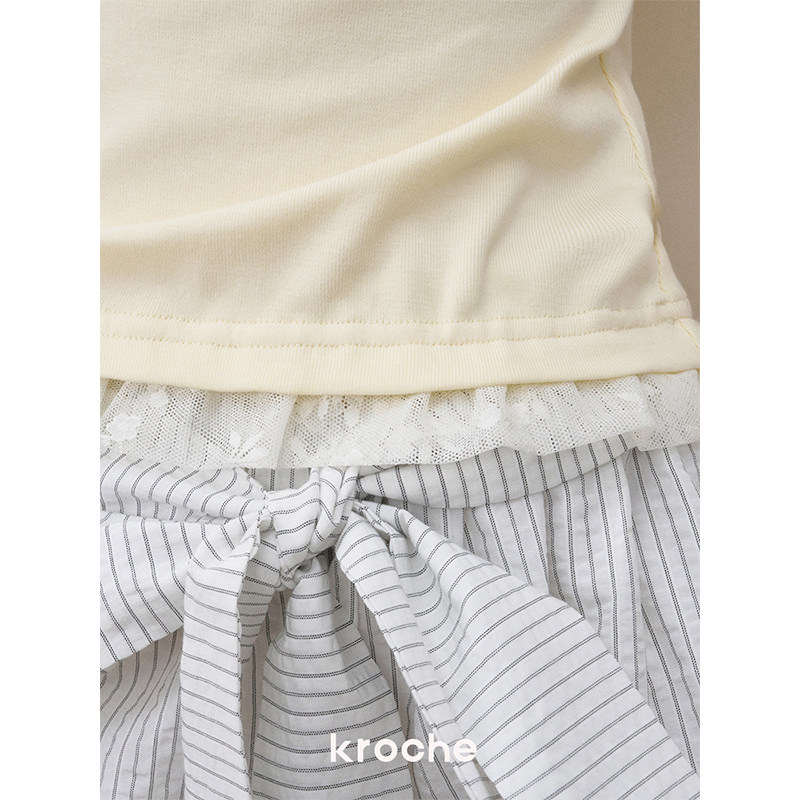 KROCHE リボン パンツ KDC9004
