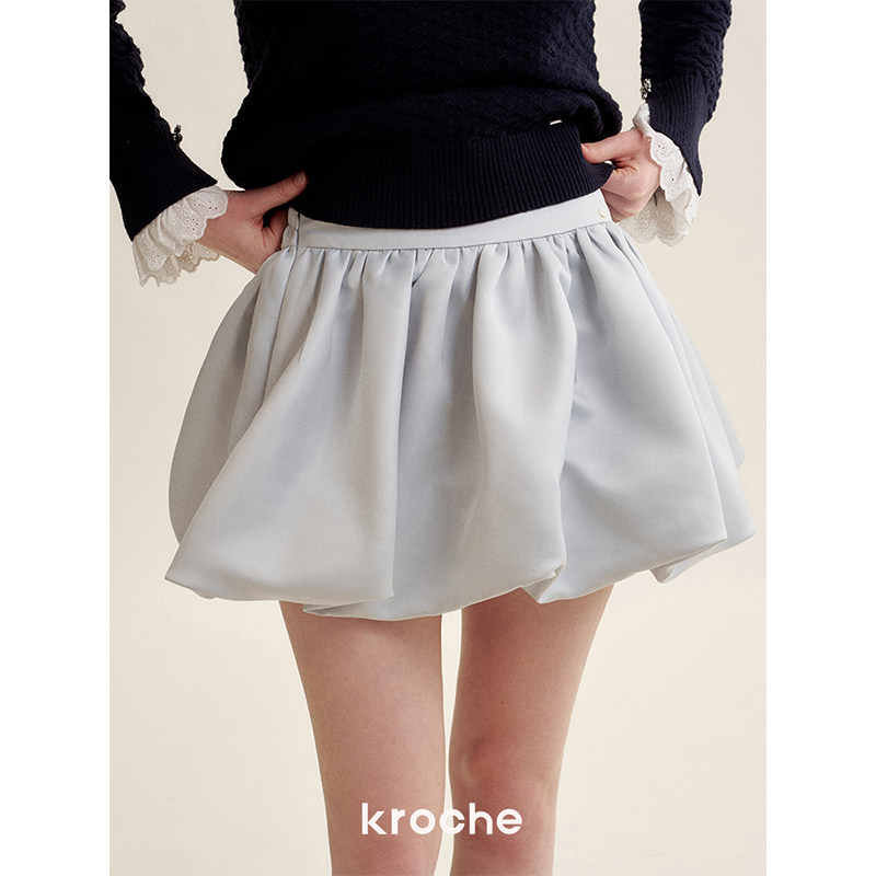 KROCHE ハイウエスト スカート KB5065