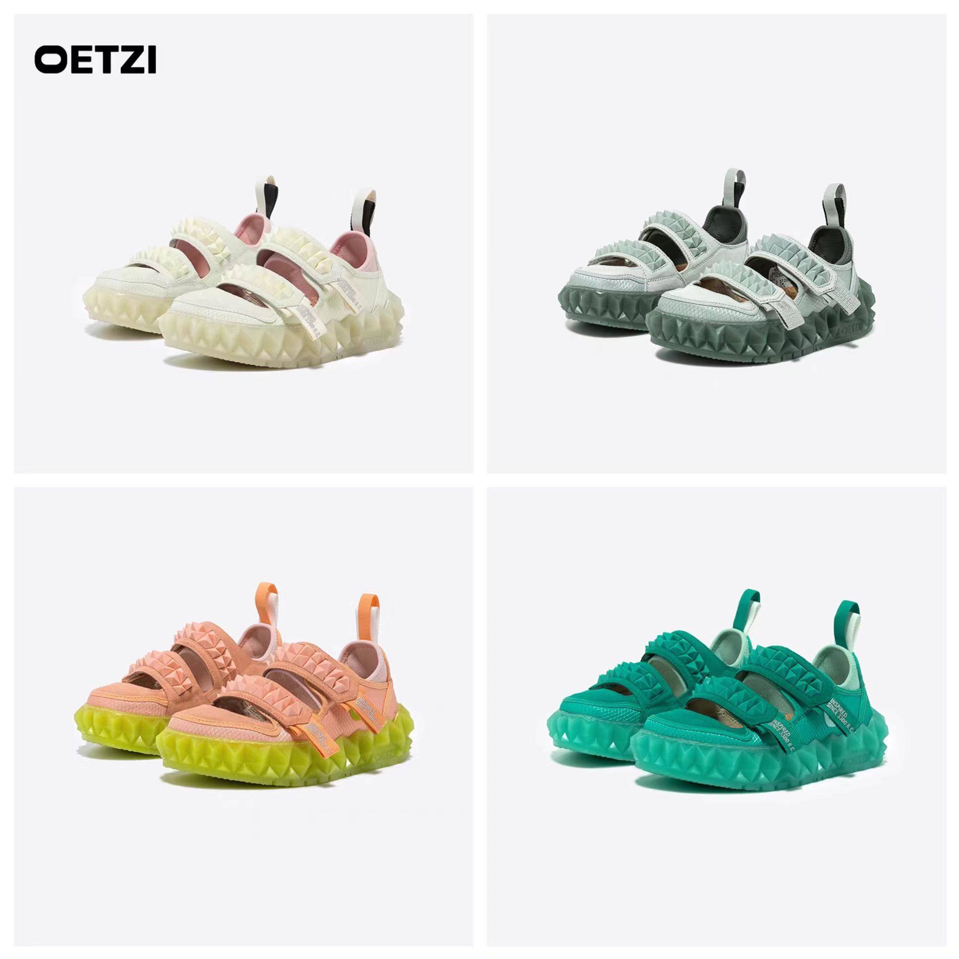 OETZI冰人奥兹厚底凉鞋2024夏季新款:时尚百搭,海边度假必备神器!-沙滩鞋-淘宝好物网