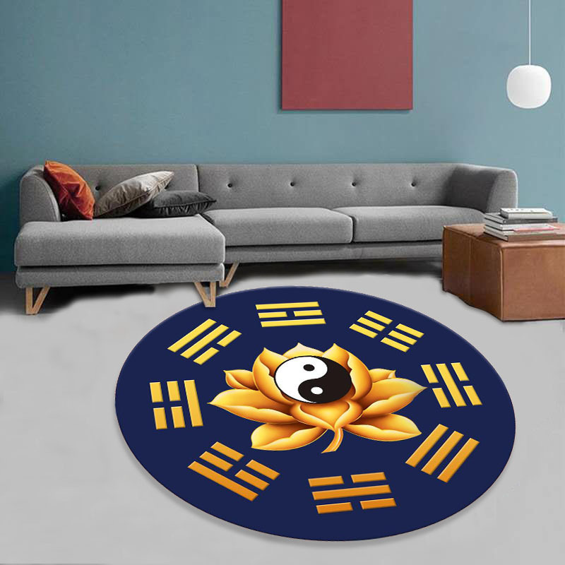 Chinoiserie Yin and Yang Fish Floor Mat, Tai Chi Picture Bagua Mat, Yoga Mat, Practice Mat, Ancestral Hall Meditation, Meditation, Meditation, Meditation Cushion, Carpet Chinoiserie Yin and Yang Fish Floor Mat, Tai Chi Picture Bagua Mat, Yoga Mat, Practice Mat, Ancestral Hall Meditation, Meditation, Meditation, Meditation Cushion, Carpet