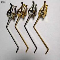 Pure copper alto tenor saxophone music clip portable marching music clip small music clip music stand instrument accessories