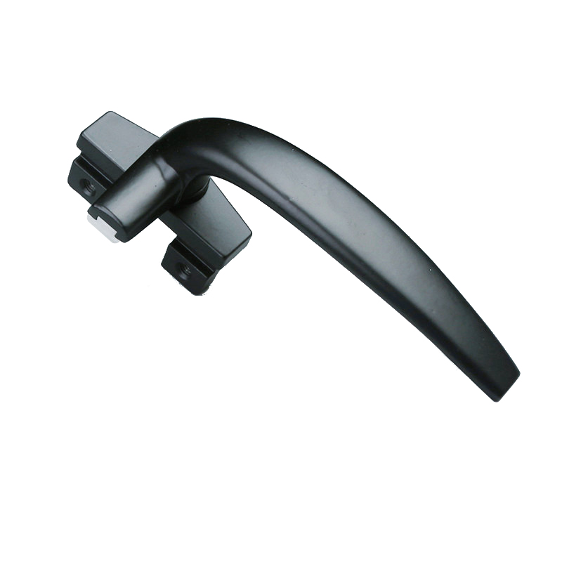 Old-fashioned broken bridge aluminum-plastic steel balcony glass door and window old-fashioned sliding window handle handle buckle handle accessories