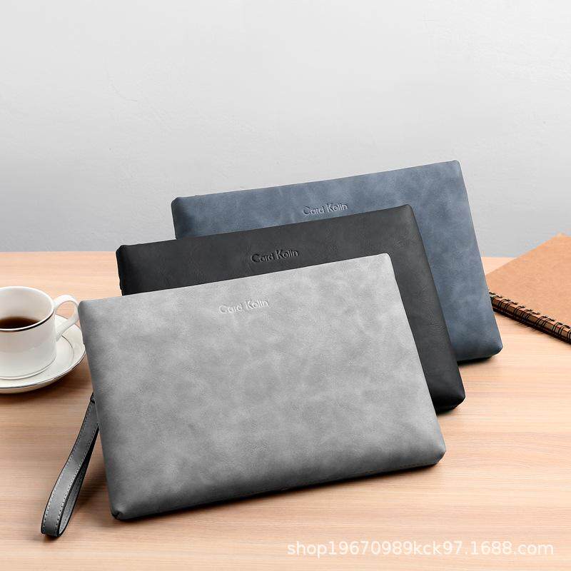 Bag Men Hands With Handbags Envelopes Wallet Large Business Clips Men's Type Capacity Male Carry-on Kolin Leisure Tide