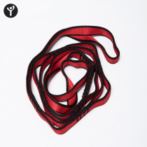 Air yoga hammock special chrysanthemum rope widening wear-resistant climbing training safety flat belt rope belt ring equipment tie rope