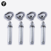 304 stainless steel expansion bolt eyeball iyangar air yoga wall rope fixing adhesive hook standard accessory set M12