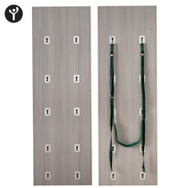 Yoga rehabilitation wallboard private teaching custom Iyengar yoga rope Wall rope stretching belt Yoga studio special aids