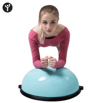 Wave speed ball semi-circle balance ball thickened explosion-proof yoga foot hemisphere household slimming training ball Pilates equipment