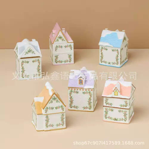 Креативная мультяшная маленькая настольная хижина, рождественский декор, (Трансграничная торговля), подарок на день рождения