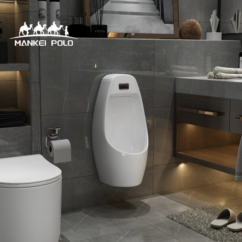 MANKEIPOLO induction urinal instrument hanging wall vertical pool male pool household ceramic adult floor-to-ground combat