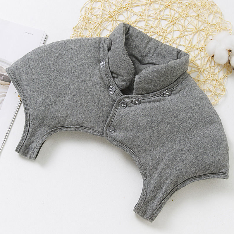 Autumn and Winter Shoulder and Neck Protection Shawl for Middle-Aged and Elderly Men and Women, Postpartum Essential, Sleep Anti-Cold Warm Shawl, Thickened