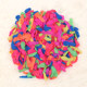 Small small balloons for children cute colorful small balloons wholesale square shooting water festival target mini darts