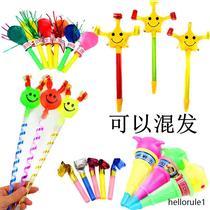 Childrens toy cute large dragon whistle telescopic whistle blower baby birthday party fun trumpet