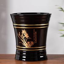 Специальный размер керамический цветочный горшок с отделительным лотком upscale floor bonsai orchid green Laura цветочный