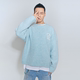 William Chan CANOTWAIT slogan heavy wool blended pullover sweater red for men and women loose autumn and winter