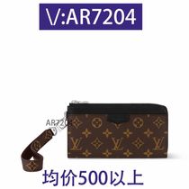 (Deposit) Canvas cosmetic bag pu stitching cosmetic bag 2055