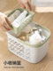 Bathing basket wet and dry separation dormitory hand-heeled bath basket student toiletries storage basket drain washing basket