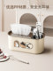 2026 New Vintage-Style Living Room Tissue Box with Spring Base, Light Luxury High-End Feel, Remote Control Desktop Coffee Table Storage Box