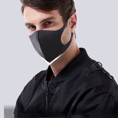 夏季冰丝口罩男女潮明星网红同款3d时尚立体黑色薄款防紫外线面罩