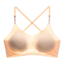 Catman bra for women push-up no rims soft support beautiful back small breasts bigger 2024 summer thin bra