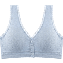 Catman mother underwear bra middle-aged women thin summer push-up bra womens front buckle anti-sagging and accessory breasts