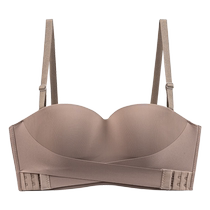 Catman Small Breast Show Big Bra Womens 2024 New Wire-free Gathering Anti-slip Anti-sagging Breast Reduction Thin Bra