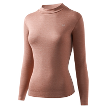 Catman Thermal Underwear Womens Mid-High Collar Heated Plus Velvet Autumn Clothes Autumn Pants Set Mens Underwear Bottoming Top
