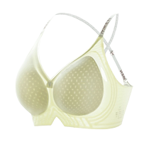 Catman Seamless Beautiful Back Underwear Womens 2024 New Anti-Sagging Secondary Breast Reduction Large Bra Wireless Bra