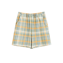 Catman Pajama Pants Womens Pure Cotton 2024 Summer New Versatile Casual Plaid Walking Pants Large Size Can Be Weared Outside Home Pants