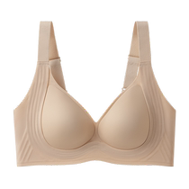 Catman Lifting Seamless Underwear Womens Small Breast Gathering and Accessory Breast Supporting Anti-sagging Wireless Back Beauty Bra