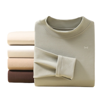 Catman Wool Silk Thermal Underwear Mens Suit Thickened Velvet German Velvet Heating High Collar Windproof Autumn Clothing Winter