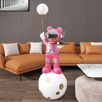 Astronaut Living-room Home Tray Space Next To Swing Piece TV Cabinet People Gift Sofa Adornment Floor Table Lamp