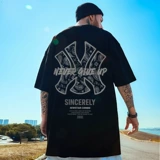 Летняя парная одежда для влюбленных, футболка, короткий рукав, европейский стиль, оверсайз, большой размер, в американском стиле