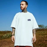 Футболка, хлопковая летняя парная одежда для влюбленных, английский, оверсайз, большой размер, короткий рукав