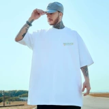 Хлопковая футболка подходит для мужчин и женщин для влюбленных для отдыха, короткий рукав