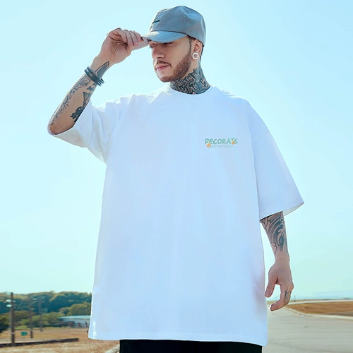 Хлопковая футболка подходит для мужчин и женщин для влюбленных для отдыха, короткий рукав