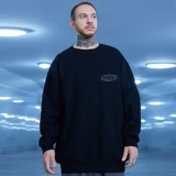 Свитшот, демисезонная утепленная хлопковая парная одежда для влюбленных, оверсайз