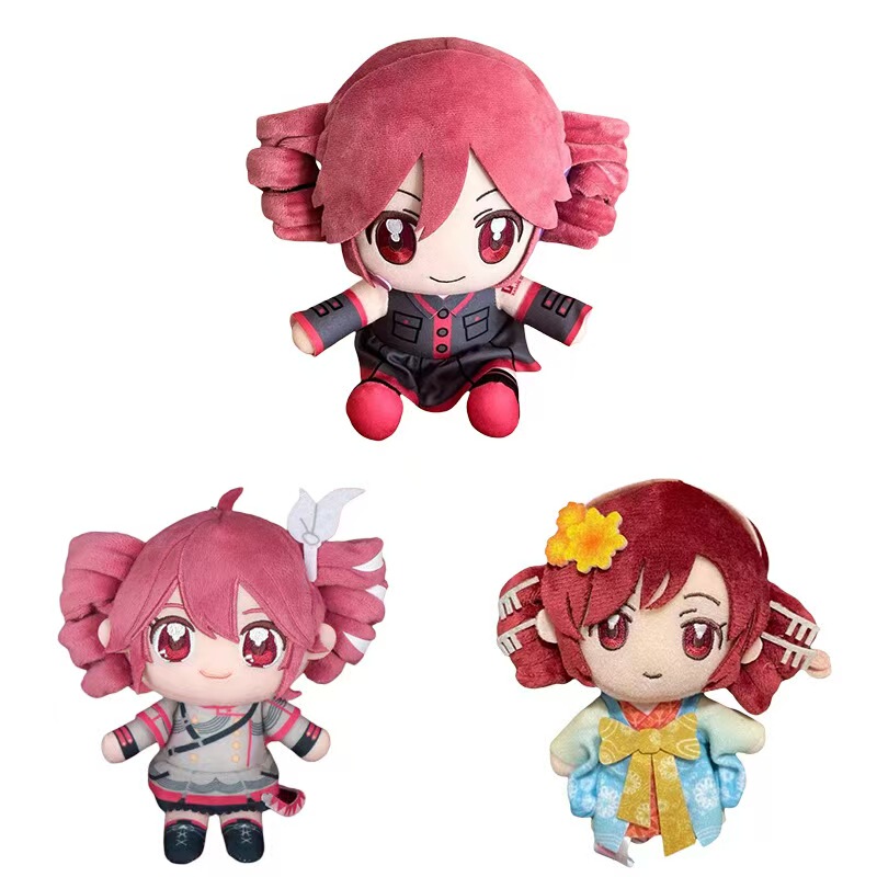 Virtual Singer Merchandise Teto Plush Doll Anime Cute Cotton Doll Pendant Gift
