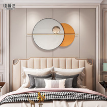 Italian Minimalist Wall Wall Decoration Pendant Living-room Metal Wall Wall-mounted Genguan Solid Creative Hanging headboard wall decoration