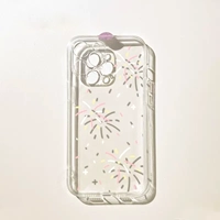 Линии расцветают небольшими фейерверками