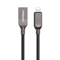 Apple iOS полностью совместим с 1,2 метра черного [полного автоматического выключения питания] [Аутентификация не появляется]