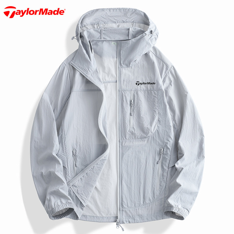 Taylormade Taylor Mei Golf Clothing New Sun Protection Clothing Men's Waterproof and Windproof Women's Sports Golf Raincoat