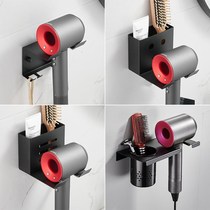 Punch-free hair dryer shelf Wall hanger bathroom dressing rack bathroom storage rack toilet storage toilet window rack