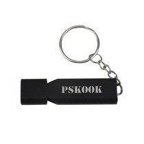 Upscale begging for high frequency whistles double aluminum alloy Dual-frequency whistle hole Sentinel QED tool for training extravagant