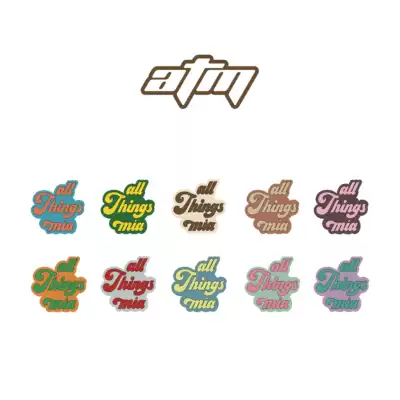 AllthingsMia Classic Sticker Pack (Sticker 10 combination)