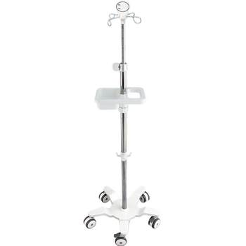 All Stainless Steel Infusion Stand Pump Stand Infusion Stand Thickened Adjustable Bottle Holder Mobile Drip Stand Injection Stand