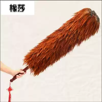 New product chicken feather sub telescopic extension extended encryption thickening sweeping dust dust dusting household car bed cleaning artifact